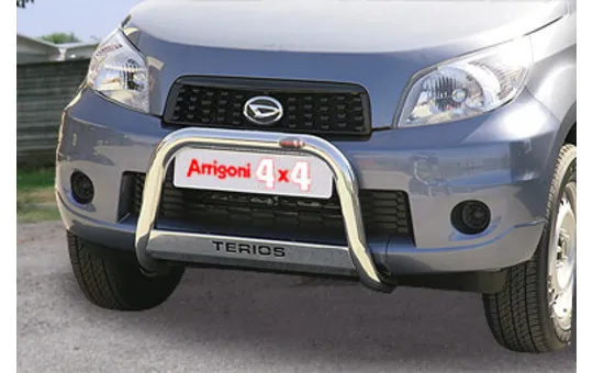 BULL BAR MIRROR INOX 60 LUCIDO C/SCRITTA CON OMOLOGAZ. EUROPEA 1
