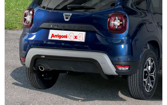 REAR TUBE DIAM.60 STAINLESS STEEL BLACK 1