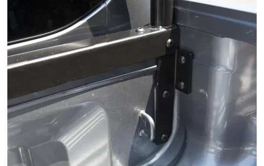 SEPARATORE CON PORTATUBI DOPPIA CABINA Verniciato nero 4