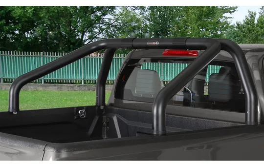 ROLL BAR STAINLESS STEEL BLACK COATED DOUBLE CAB 1