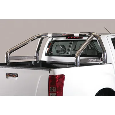 ROLL BAR 70 INOX LUCIDO CON SCRITTA D/Ce X/C