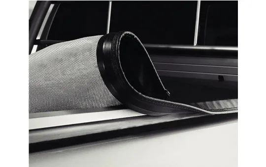 BLACK SOFT LID DOUBLE CAB x D-MAX 2012,2017, 2020 D/C (OK WITH BED LINER UNDER-RAIL STYLE) 2