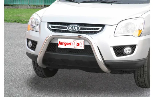 BULL BAR MIRROR INOX 70 LUCIDO CON OMOLOGAZIONE EUROPEA 1