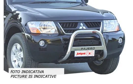 BULL BAR MIRROR INOX 60 LUCIDO C/SCRITTA 1