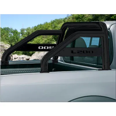 ROLL BAR STAINLESS BLACK D/C WITH MARK