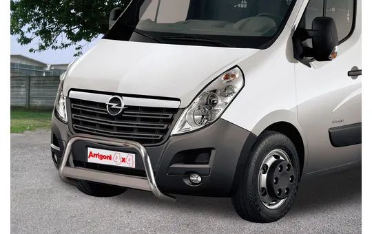 BULL BAR MIRROR INOX 60 LUCIDO C/TRAVERSA CON OMOLOGAZIONE EUROPE 2