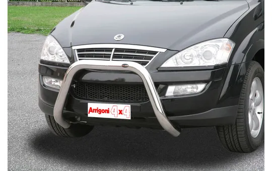 BULL BAR MIRROR INOX 70 LUCIDO CON OMOLOGAZIONE EUROPEA 1