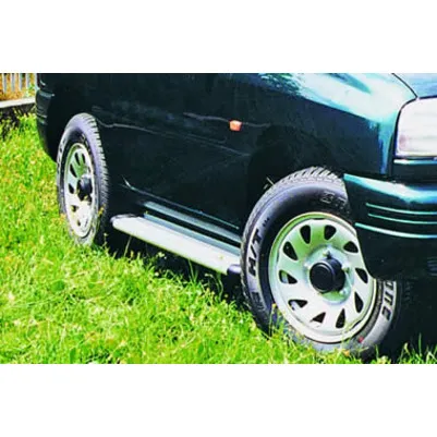 ALU RUNNING BOARD 2 DOORS ALSO MOD. 2004 S50