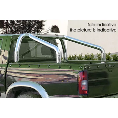ROLL BAR STAINLESS STEEL SHINY DOUBLE CAB - EXTRA CAB