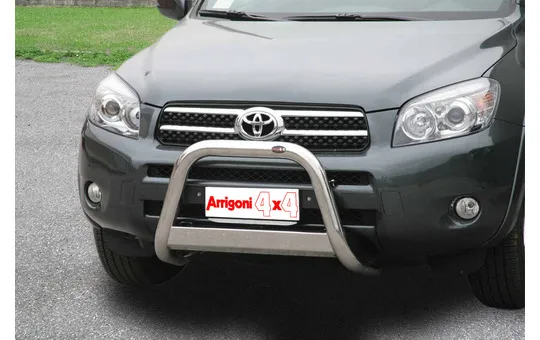 BULL BAR MIRROR INOX 60 LUCIDO C/TRAVERSA CON OMOLOGAZIONE EUROPE 1