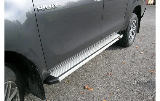 ALU RUNNING BOARD STD DOUBLE CAB 2