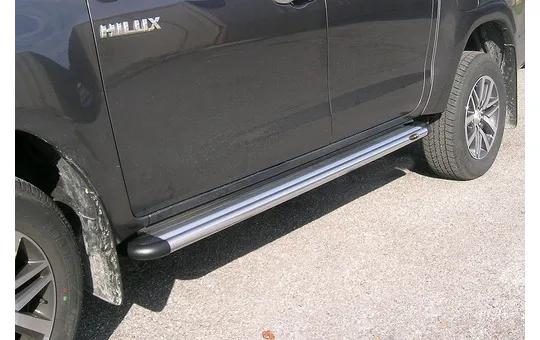ALU RUNNING BOARD S50 DOUBLE CAB 2