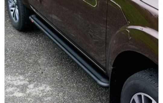 ALU RUNNING BOARD S50 BLACK (NO OVERFENDER) 1