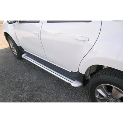 ALU RUNNING BOARD S50 WHITE 2 DOORS