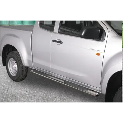 PEDANA OVALE INOX LUCIDO EXTRA CAB