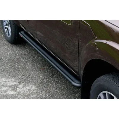 ALU RUNNING BOARD 3 DOORS S50 BLACK
