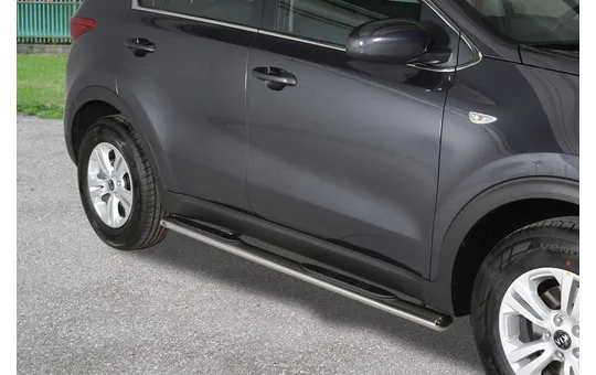 PEDANA OVALE INOX LUCIDO 1