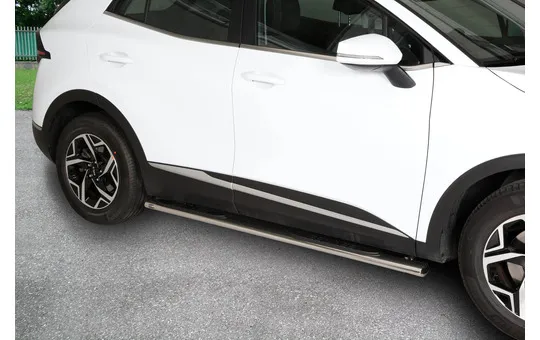 PEDANA OVALE ACCIAIO INOX LUCIDO 4 PORTE 1