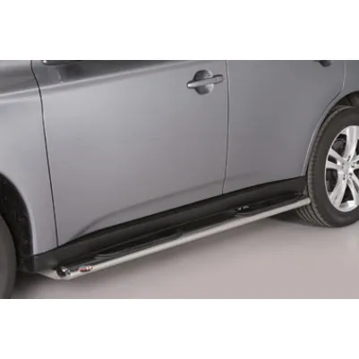 PEDANA OVALE INOX LUCIDO