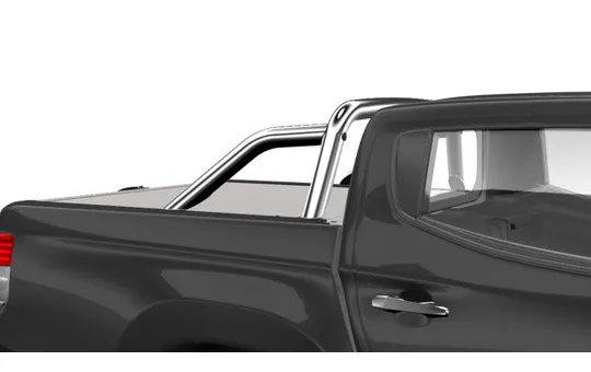 ROLL BAR STAINLESS STEEL SHINY FOR ROLLER MOUNTAIN TOP DOUBLE CAB 2