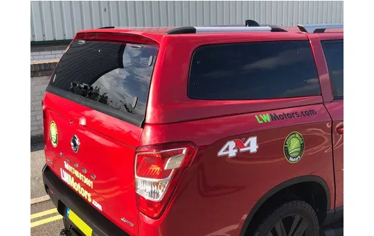 HARD TOP CARRYBOY S6 CON VETRI DOPPIA CABINA CON CHIUSURA CENTRALIZZATA con primer, da verniciare 1