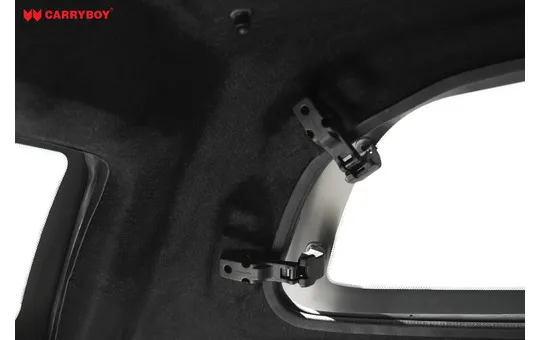 HARD TOP CARRYBOY S6 CON VETRI DOPPIA CABINA CON CHIUSURA CENTRALIZZATA con primer, da verniciare 4