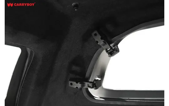 HARD TOP CARRYBOY S6 CON VETRI DOPPIA CABINA CON CHIUSURA CENTRALIZZATA con primer, da verniciare 3
