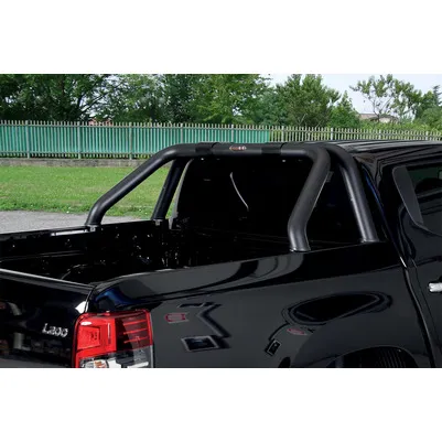 ROLL BAR STAINLESS STEEL BLACK COATED DOUBLE CAB