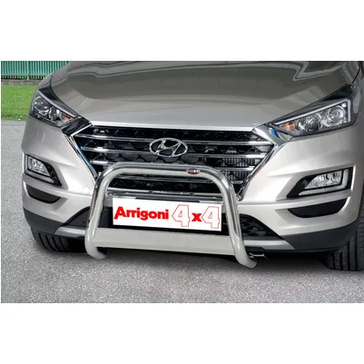 BULL BAR STAINLESS STEEL D.60MM W/BAR WITH EU CERT