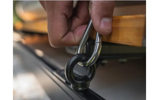 Black Tie Down Rings / Eye Nuts 8