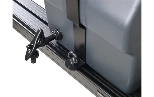 TANICA ACQUA 42L CON STAFFE PER FISSAGGIO A RACK FRONT RUNNER 4