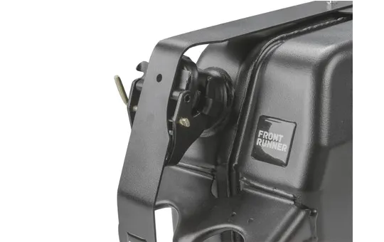 STAFFE PER IL FISSAGGIO DI UNA TANICA DI CARBURANTE SU RACK FRONT RUNNER 5