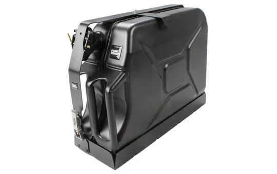 STAFFE PER IL FISSAGGIO DI UNA TANICA DI CARBURANTE SU RACK FRONT RUNNER 8
