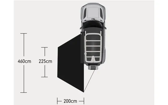 TENDALINO/AWNING 180 WILD LAND PER LATOSINISTRO 6