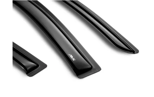 VENTVISOR LOW PRO HUSKY LINERS 4PC BLACK MAT 3
