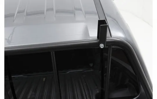 BED SEPARATOR DOUBLE CAB/CLUB CAB BLACKPAINTED With tube holder 3